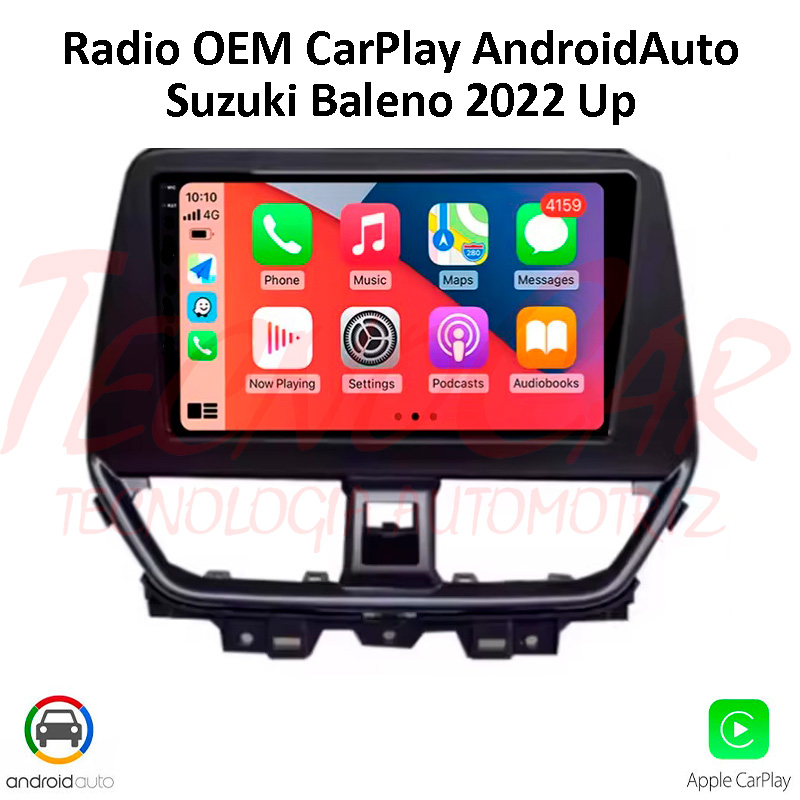 RADIO SUZUKI BALENO 2022 Up CARPLAY  / ANDROID AUTO 